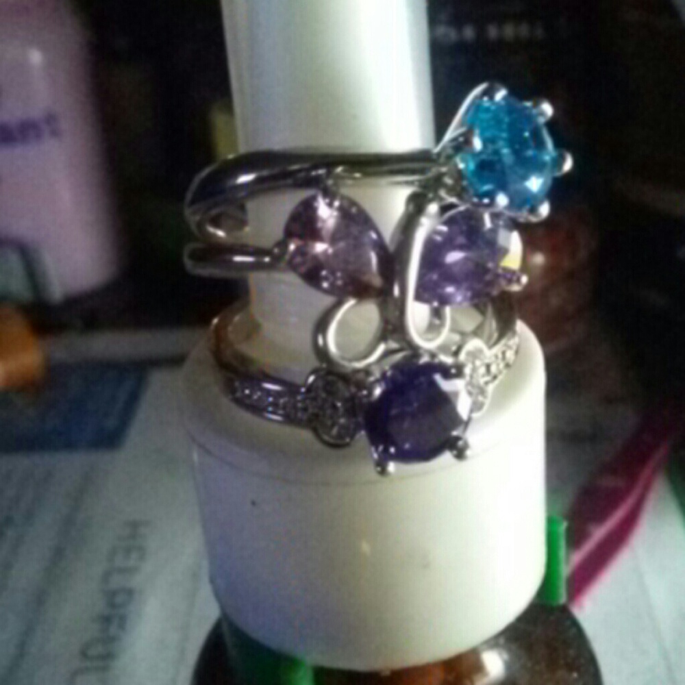 SET OF 3 RINGS - Picture 3 of 3